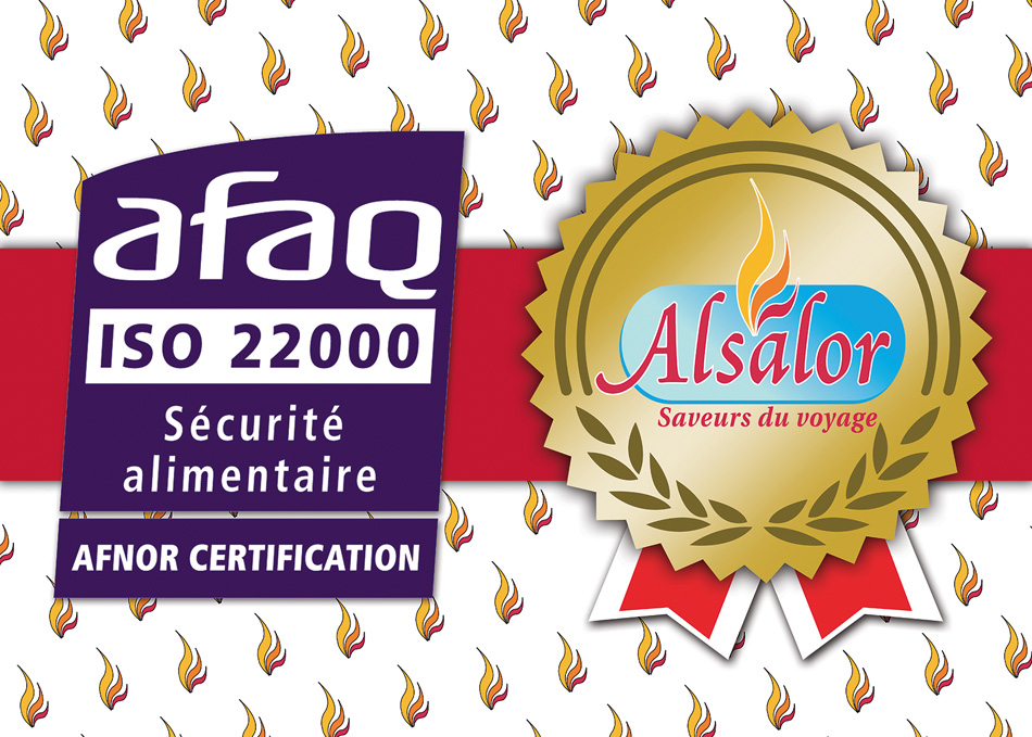 alsalor certifie AFAQ 22000